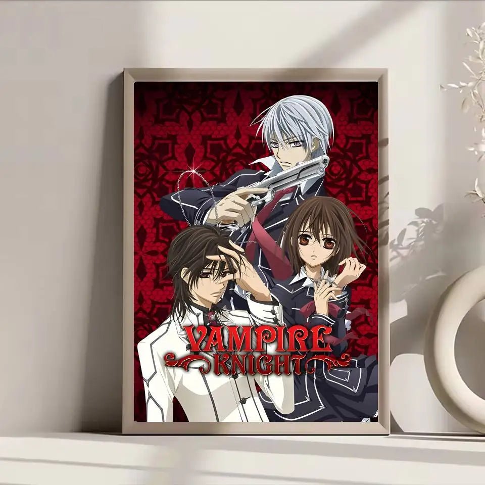 Poster Anime Vampire Knight Dán Tường Bền Nước Quán Cafe - Daisan Store