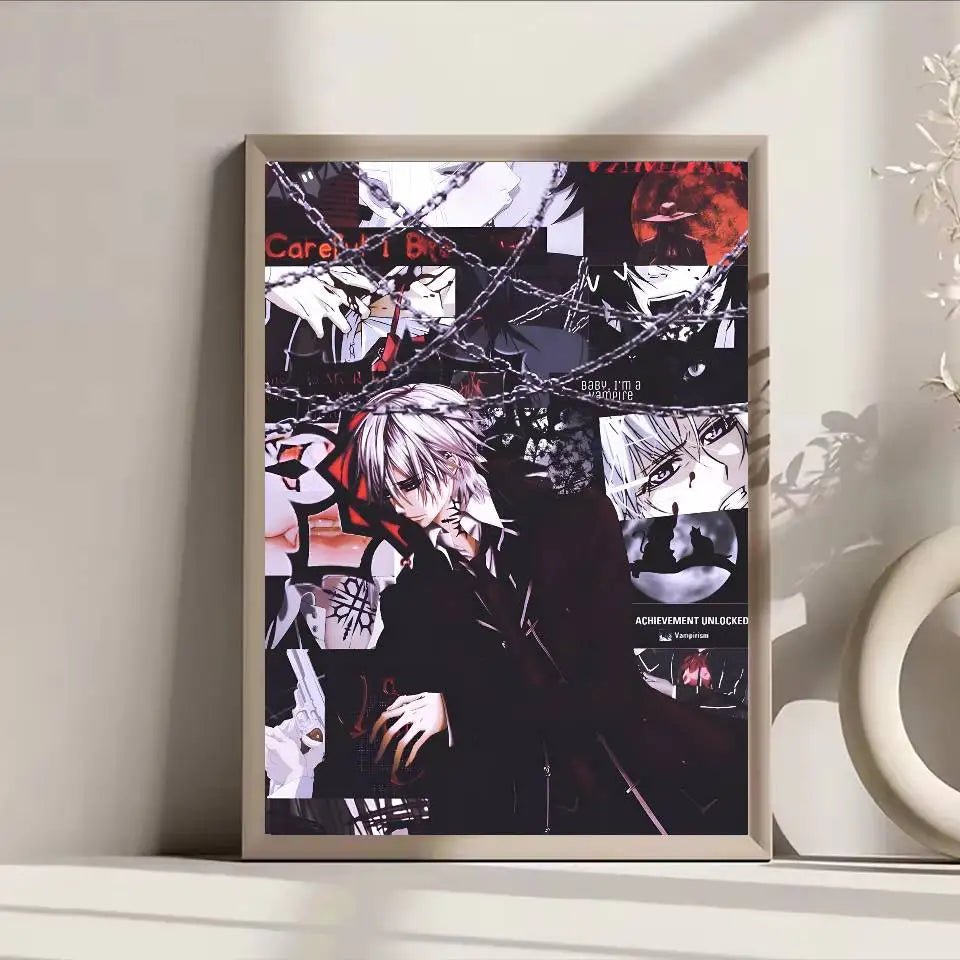 Poster Anime Vampire Knight Dán Tường Bền Nước Quán Cafe - Daisan Store