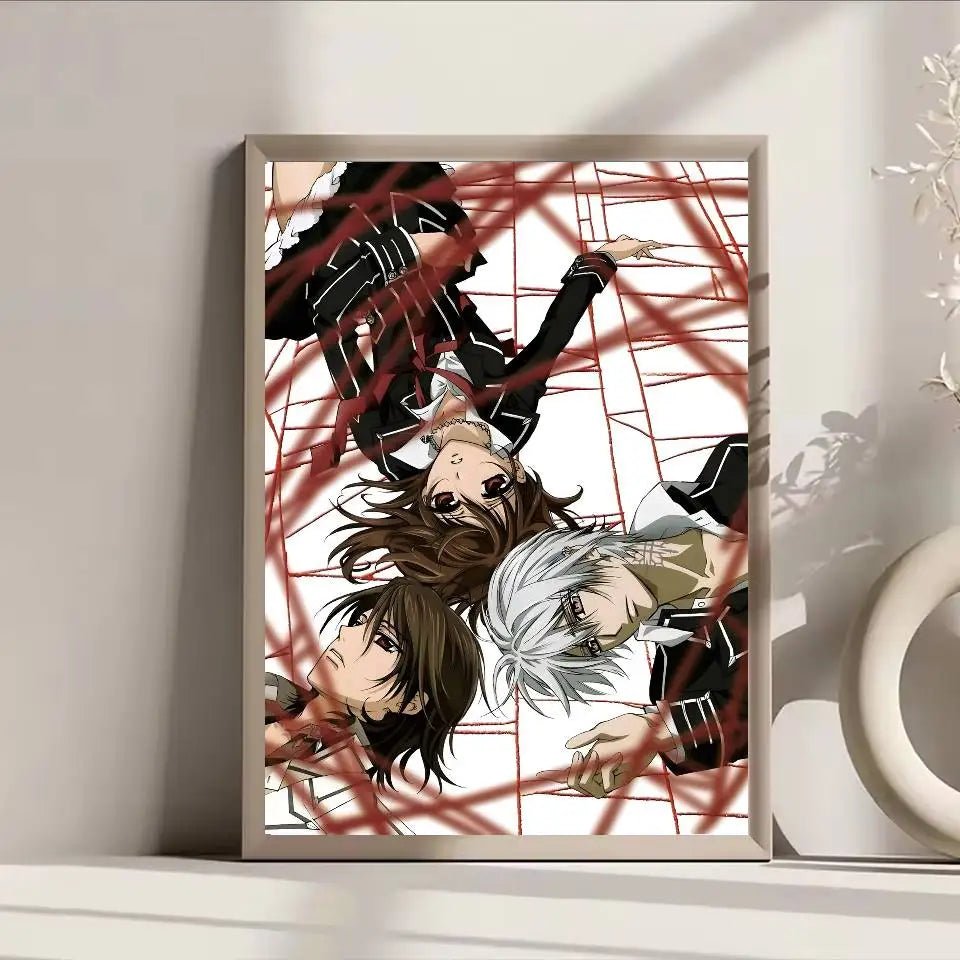 Poster Anime Vampire Knight Dán Tường Bền Nước Quán Cafe - Daisan Store