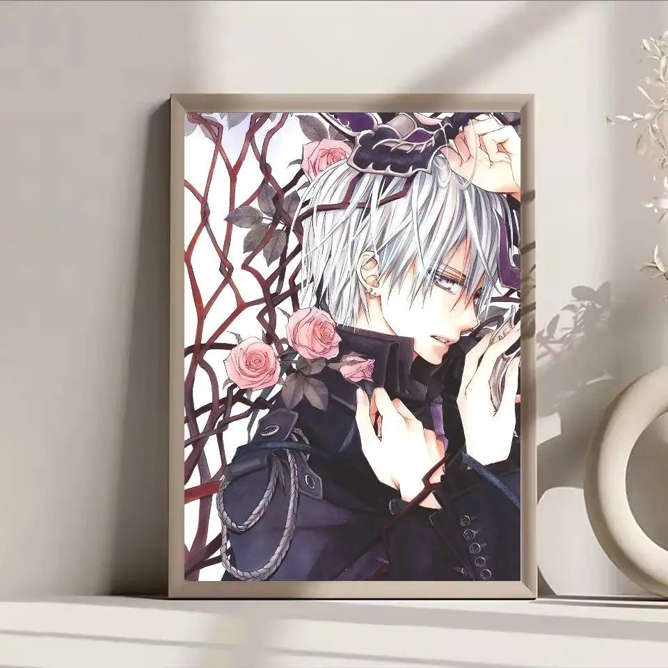 Poster Anime Vampire Knight Dán Tường Bền Nước Quán Cafe - Daisan Store