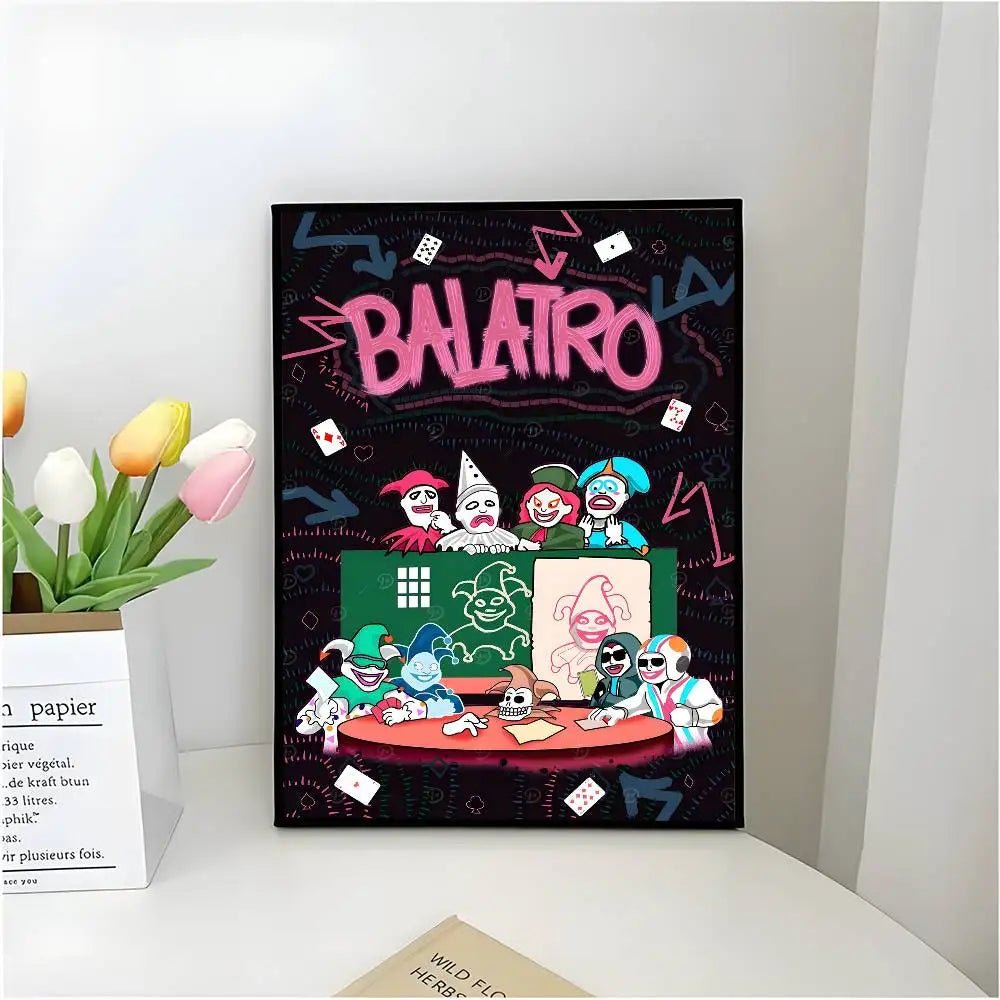Poster B Balatro Dán Tường Tự Dính Chống Nước Quán Cà Phê - Daisan Store