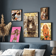 Poster Britney Spears Waterproof Dan Tuong Trang Tri Phong - Daisan Store