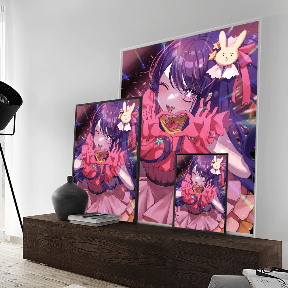 Poster Dán DIY Anime Oshi No Ko Chịu Nước Trang Trí Tường - Daisan Store