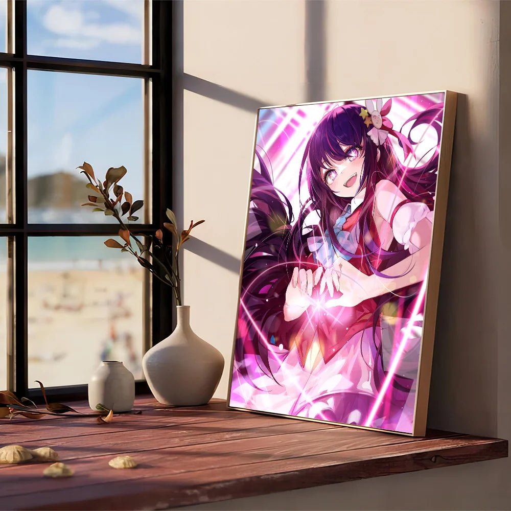 Poster Dán DIY Anime Oshi No Ko Chịu Nước Trang Trí Tường - Daisan Store