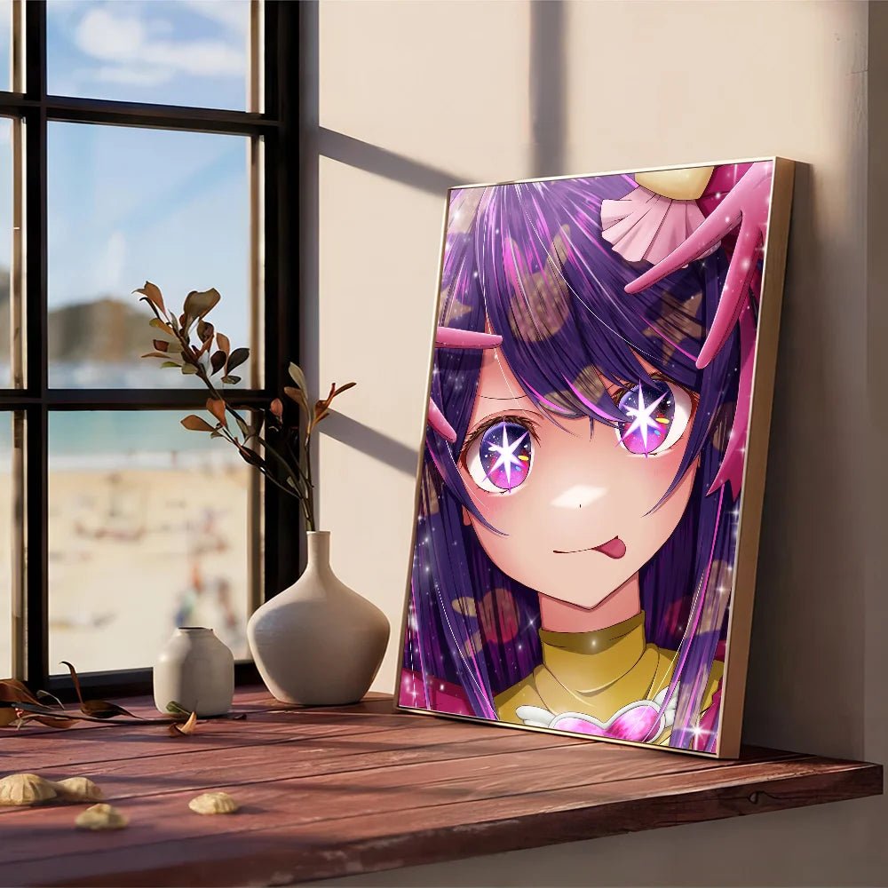 Poster Dán DIY Anime Oshi No Ko Chịu Nước Trang Trí Tường - Daisan Store