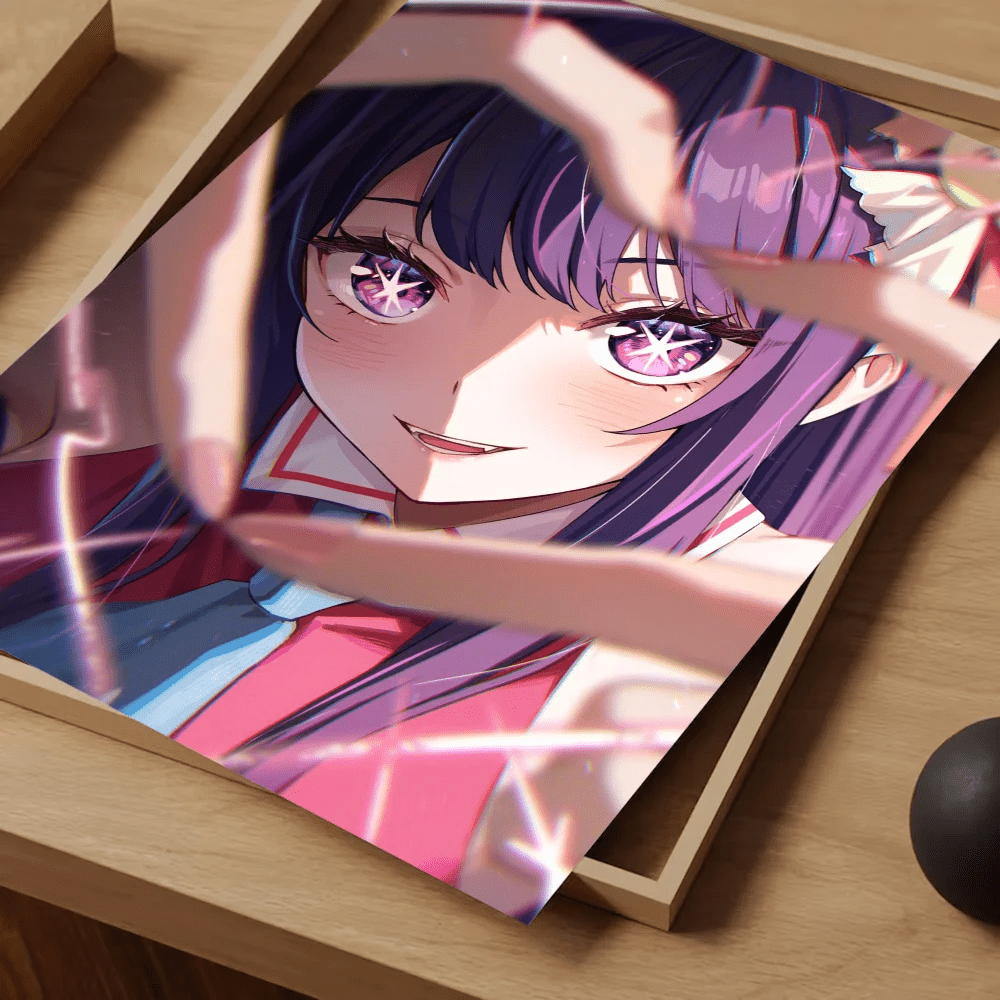 Poster Dán DIY Anime Oshi No Ko Chịu Nước Trang Trí Tường - Daisan Store