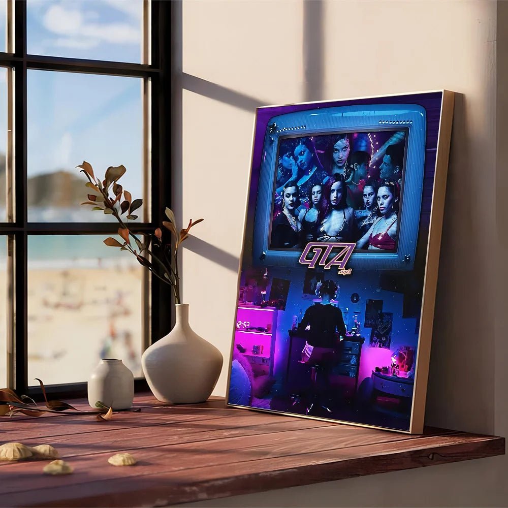 Poster Emilia Mernes Singer Whitepaper Dan Tuong Quan Bar - Daisan Store