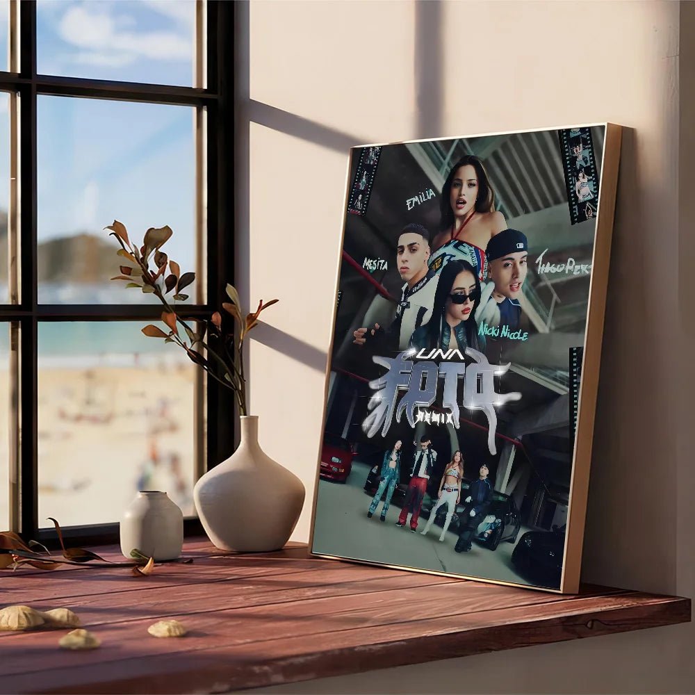 Poster Emilia Mernes Singer Whitepaper Dan Tuong Quan Bar - Daisan Store