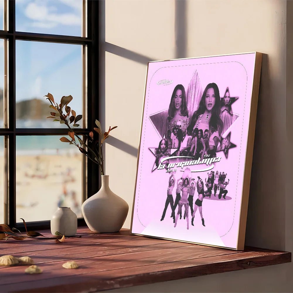 Poster Emilia Mernes Singer Whitepaper Dan Tuong Quan Bar - Daisan Store