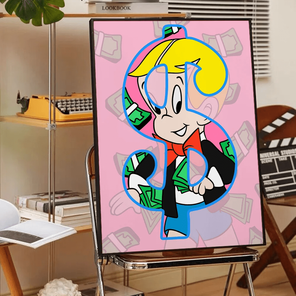 Poster Graffiti Alec Monopoly Money Waterproof Treo Tuong - Daisan Store