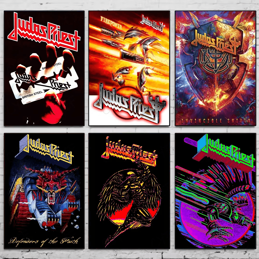 Poster Judas Priest Heavy Metal Treo Tuong Trang Tri - Daisan Store