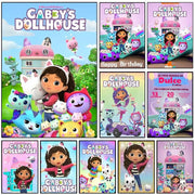 Poster Lâu Đài Nhỏ Dán Dính Trang Trí Tường Quán Cafe Bar - Daisan Store