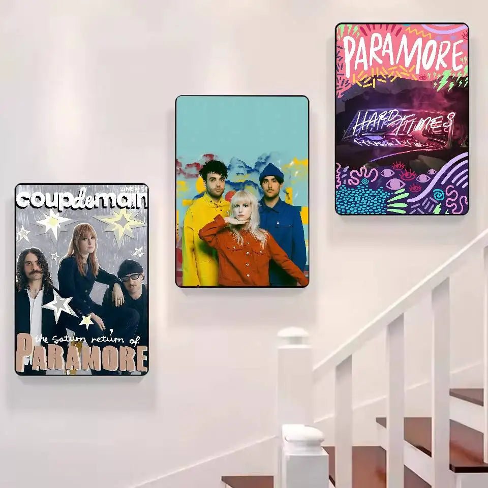 Poster Paramore Decal Dan Tuong Chong Tham Quan Ca Phe - Daisan Store