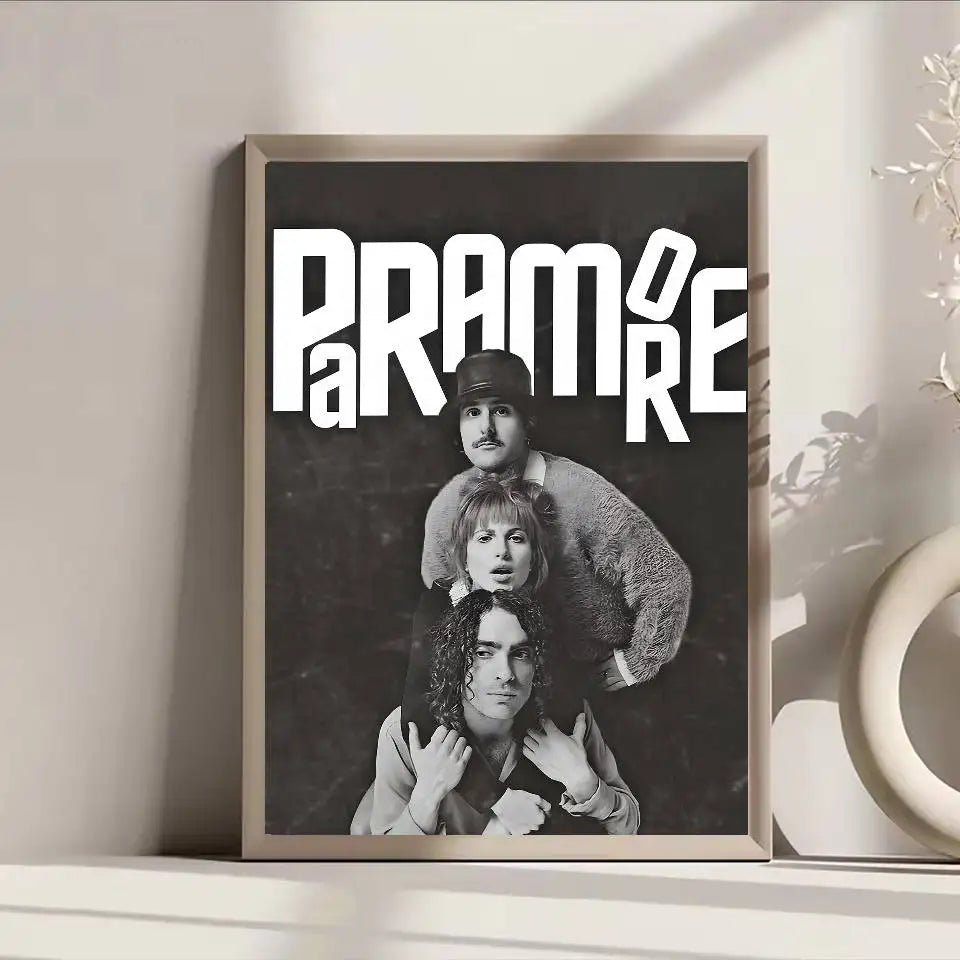 Poster Paramore Decal Dan Tuong Chong Tham Quan Ca Phe - Daisan Store