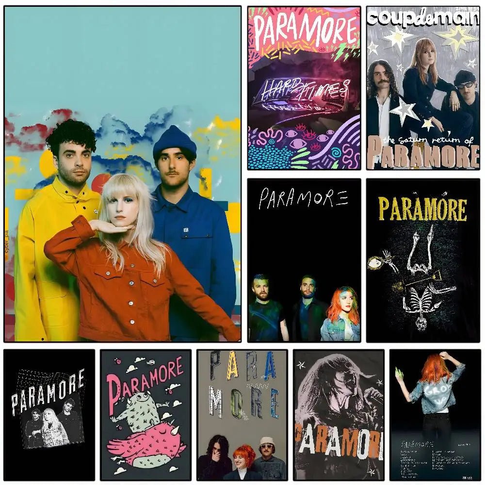 Poster Paramore Decal Dan Tuong Chong Tham Quan Ca Phe - Daisan Store