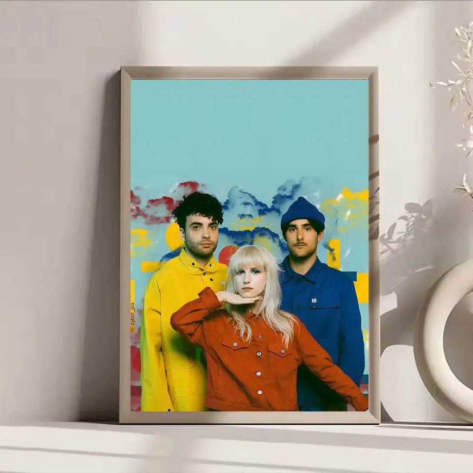 Poster Paramore Decal Dan Tuong Chong Tham Quan Ca Phe - Daisan Store