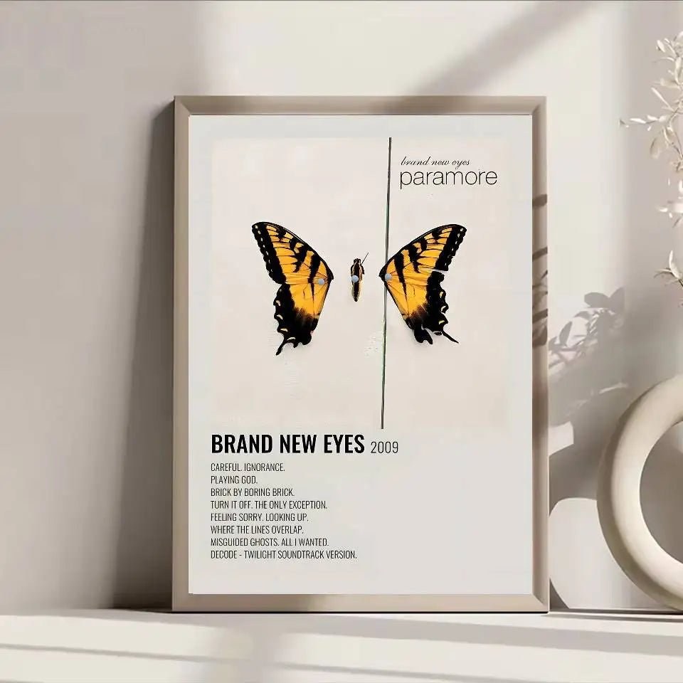 Poster Paramore Decal Dan Tuong Chong Tham Quan Ca Phe - Daisan Store