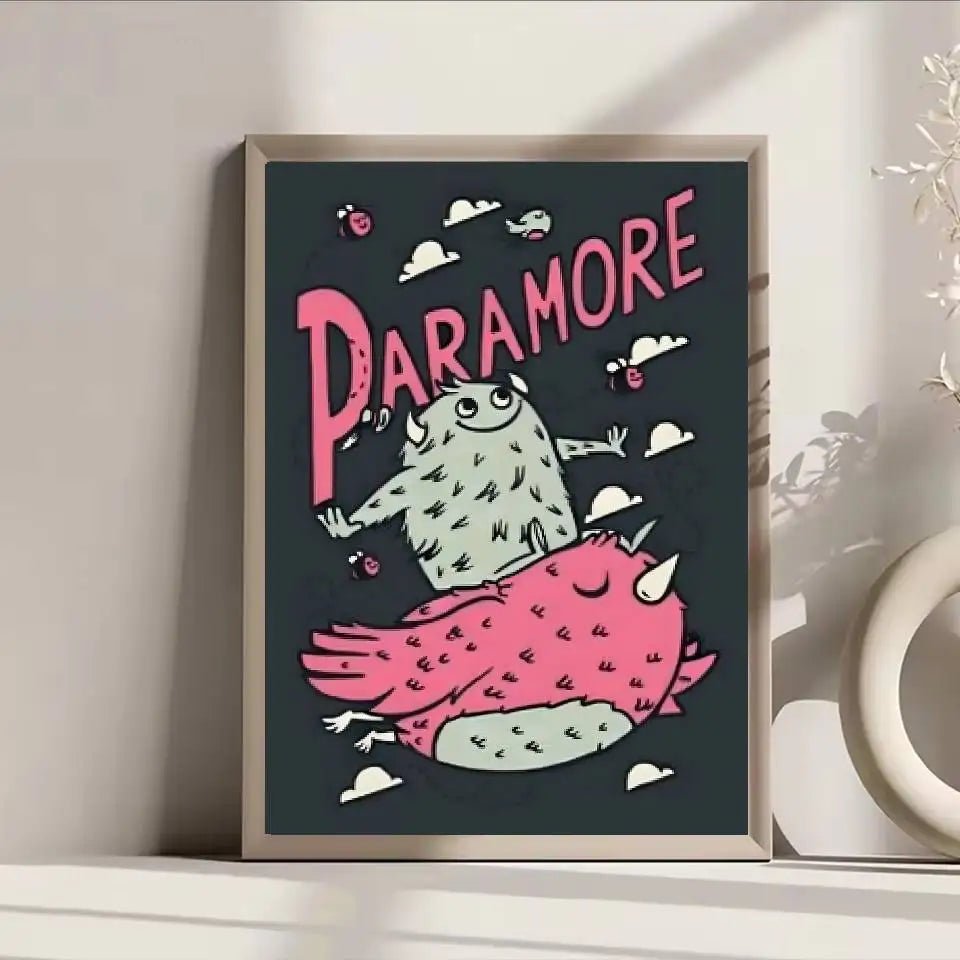 Poster Paramore Decal Dan Tuong Chong Tham Quan Ca Phe - Daisan Store
