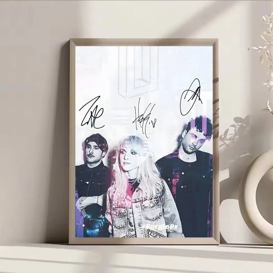 Poster Paramore Decal Dan Tuong Chong Tham Quan Ca Phe - Daisan Store