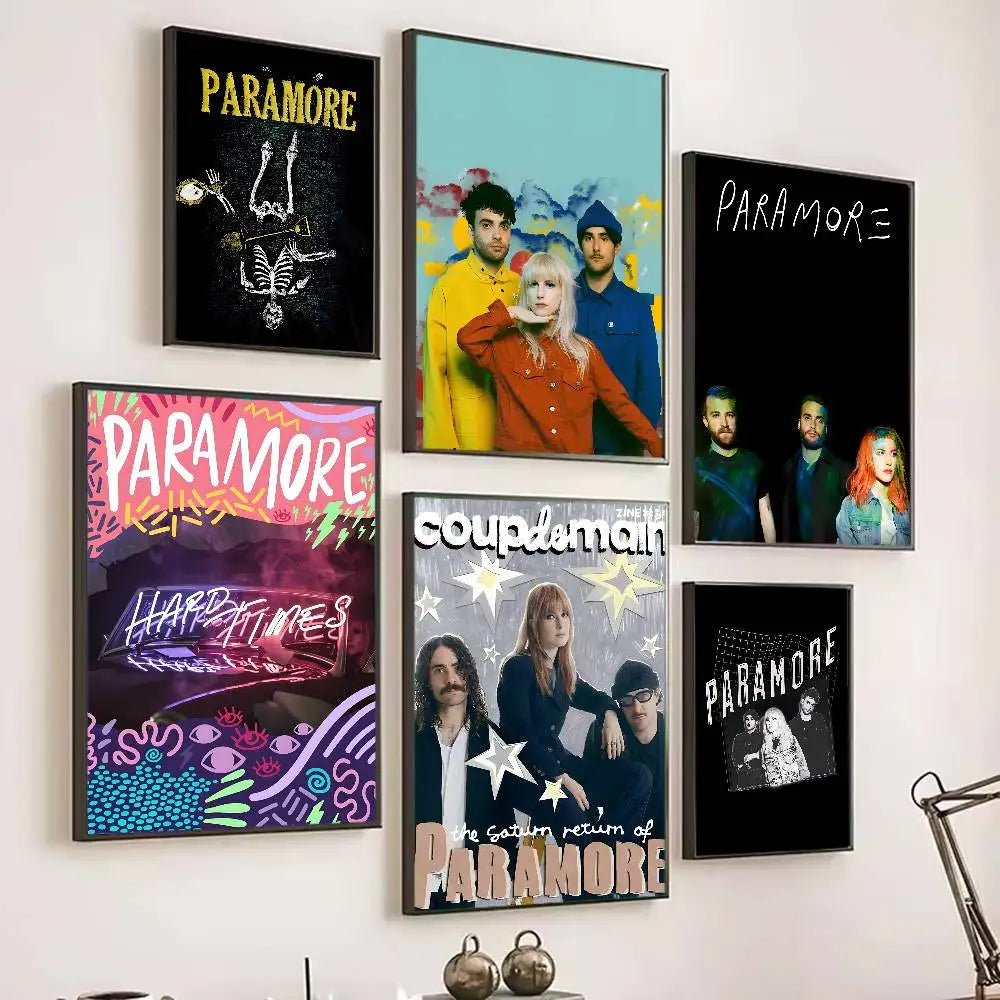 Poster Paramore Decal Dan Tuong Chong Tham Quan Ca Phe - Daisan Store