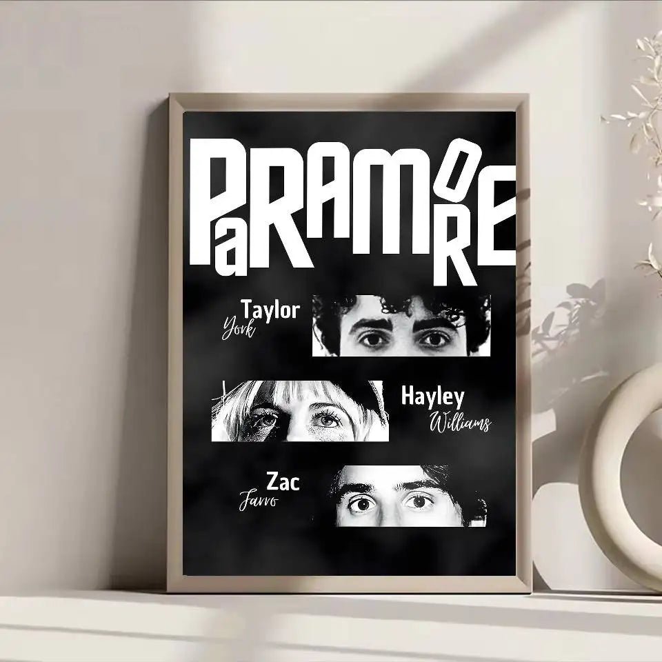 Poster Paramore Decal Dan Tuong Chong Tham Quan Ca Phe - Daisan Store