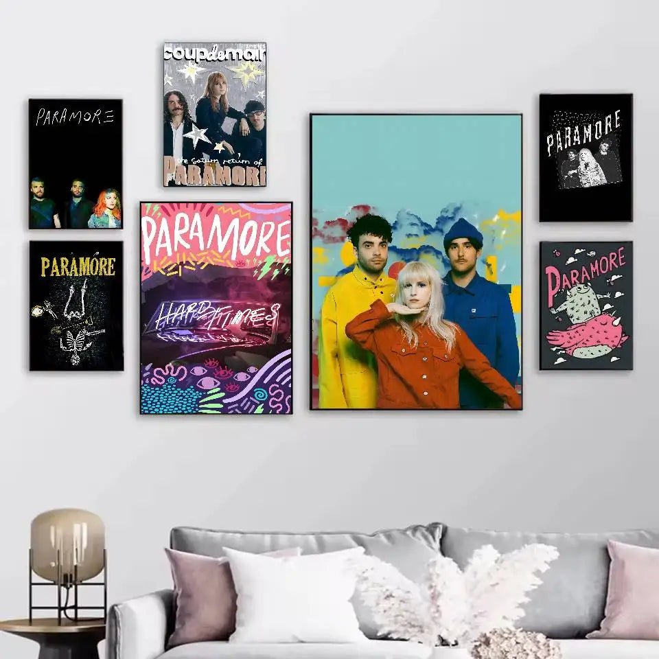 Poster Paramore Decal Dan Tuong Chong Tham Quan Ca Phe - Daisan Store