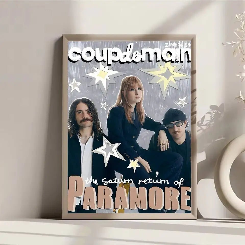 Poster Paramore Decal Dan Tuong Chong Tham Quan Ca Phe - Daisan Store
