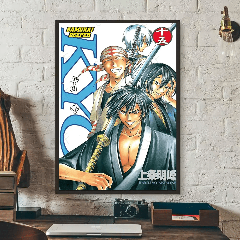 Poster Samurai D Deeper KYOS Tranh Dan Tuong Phong Ngu - Daisan Store