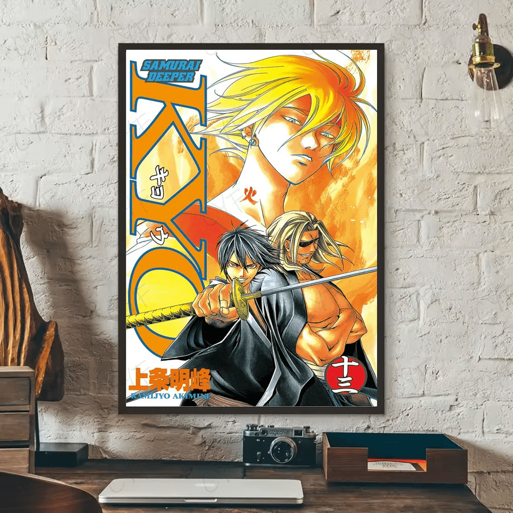 Poster Samurai D Deeper KYOS Tranh Dan Tuong Phong Ngu - Daisan Store