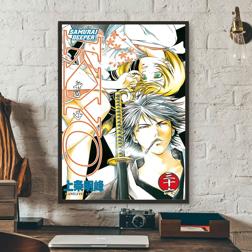 Poster Samurai D Deeper KYOS Tranh Dan Tuong Phong Ngu - Daisan Store