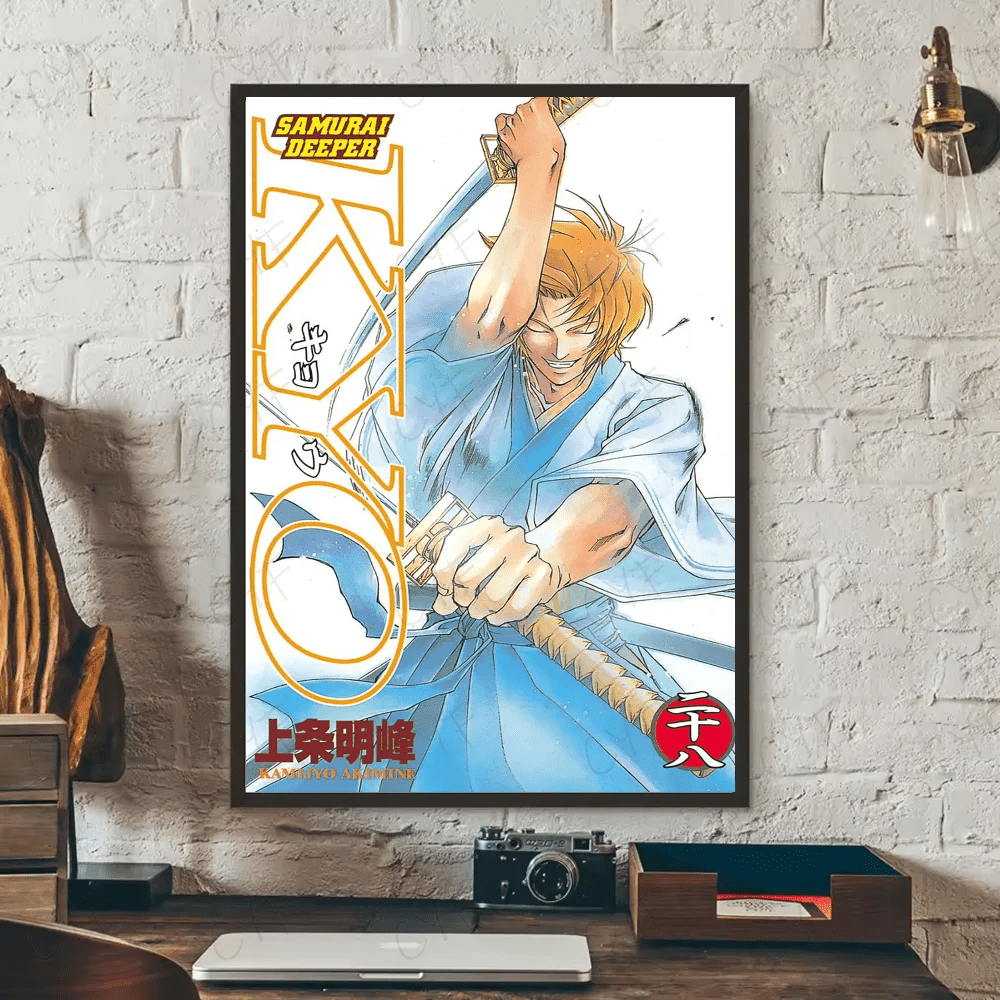 Poster Samurai D Deeper KYOS Tranh Dan Tuong Phong Ngu - Daisan Store
