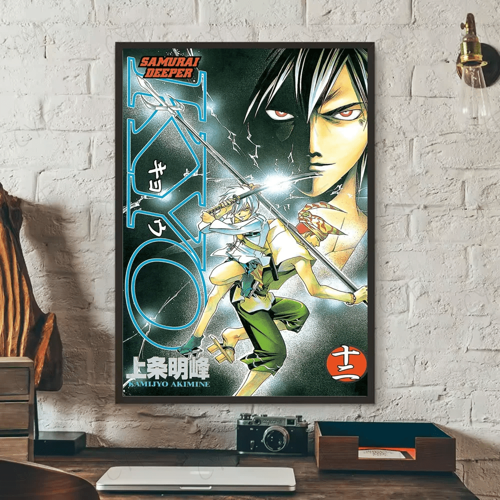 Poster Samurai D Deeper KYOS Tranh Dan Tuong Phong Ngu - Daisan Store