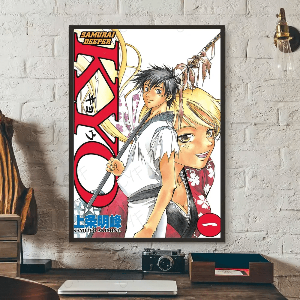 Poster Samurai D Deeper KYOS Tranh Dan Tuong Phong Ngu - Daisan Store