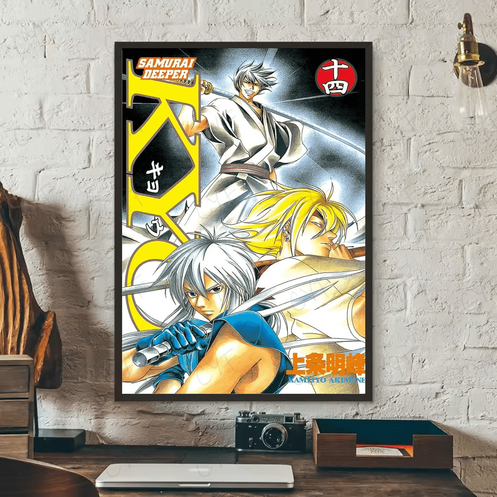 Poster Samurai D Deeper KYOS Tranh Dan Tuong Phong Ngu - Daisan Store