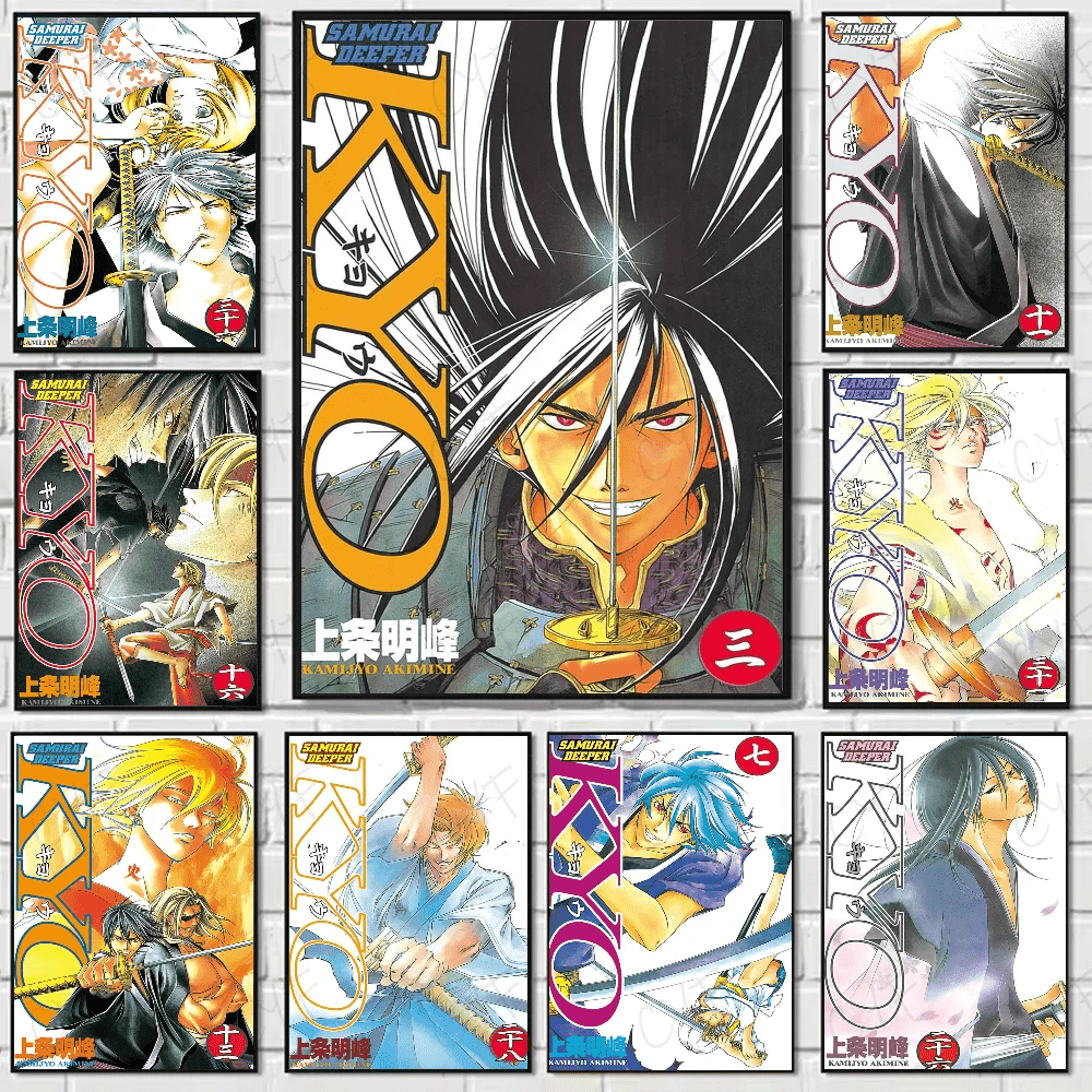 Poster Samurai D Deeper KYOS Tranh Dan Tuong Phong Ngu - Daisan Store