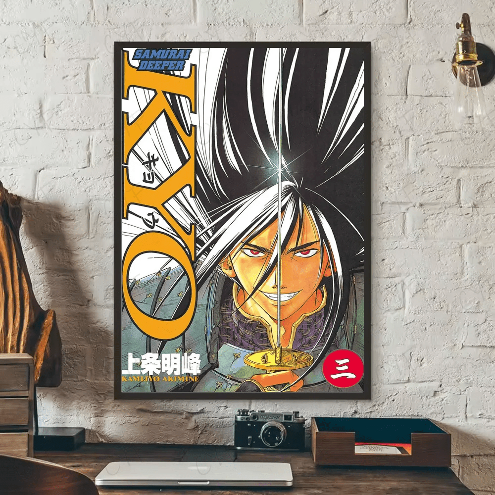 Poster Samurai D Deeper KYOS Tranh Dan Tuong Phong Ngu - Daisan Store