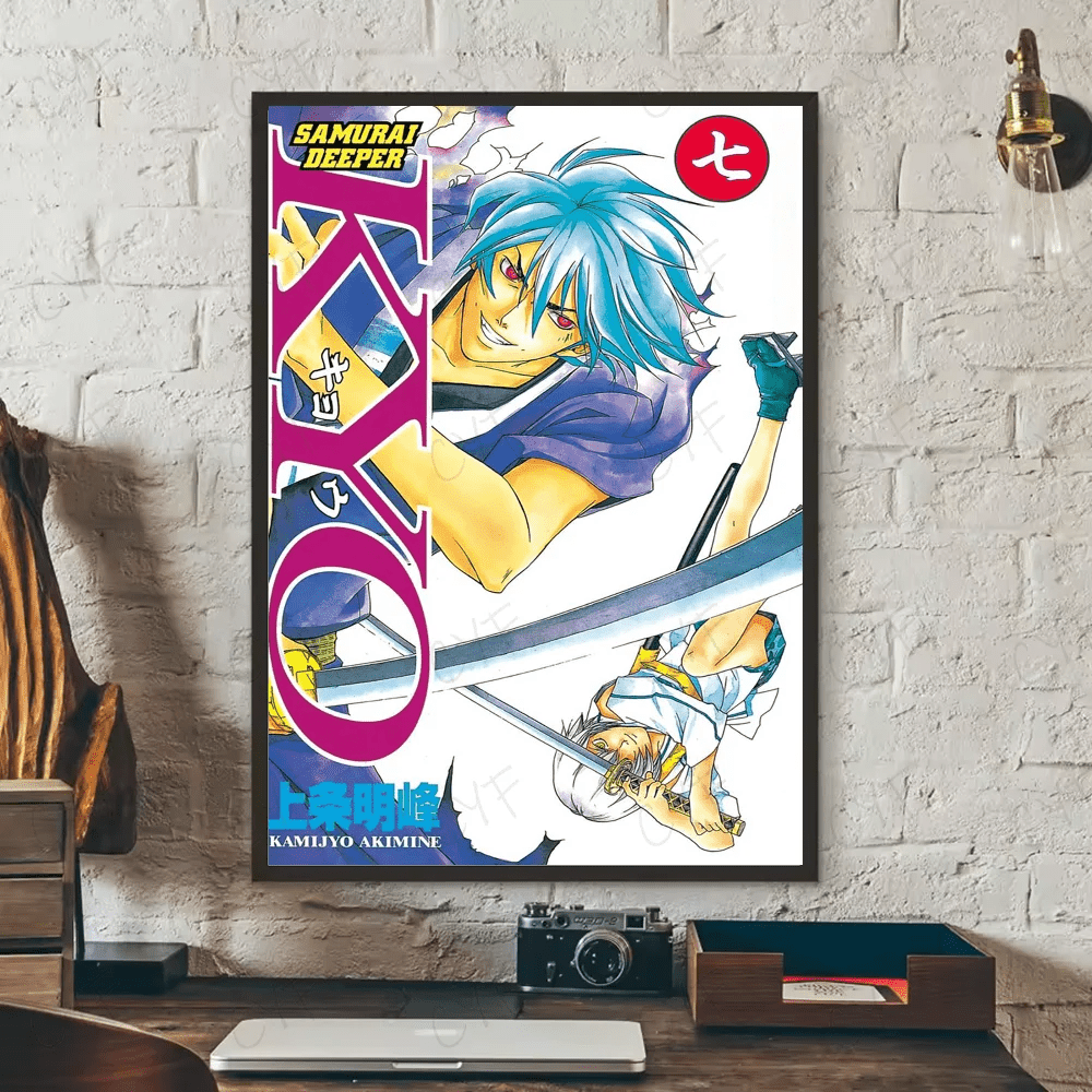 Poster Samurai D Deeper KYOS Tranh Dan Tuong Phong Ngu - Daisan Store