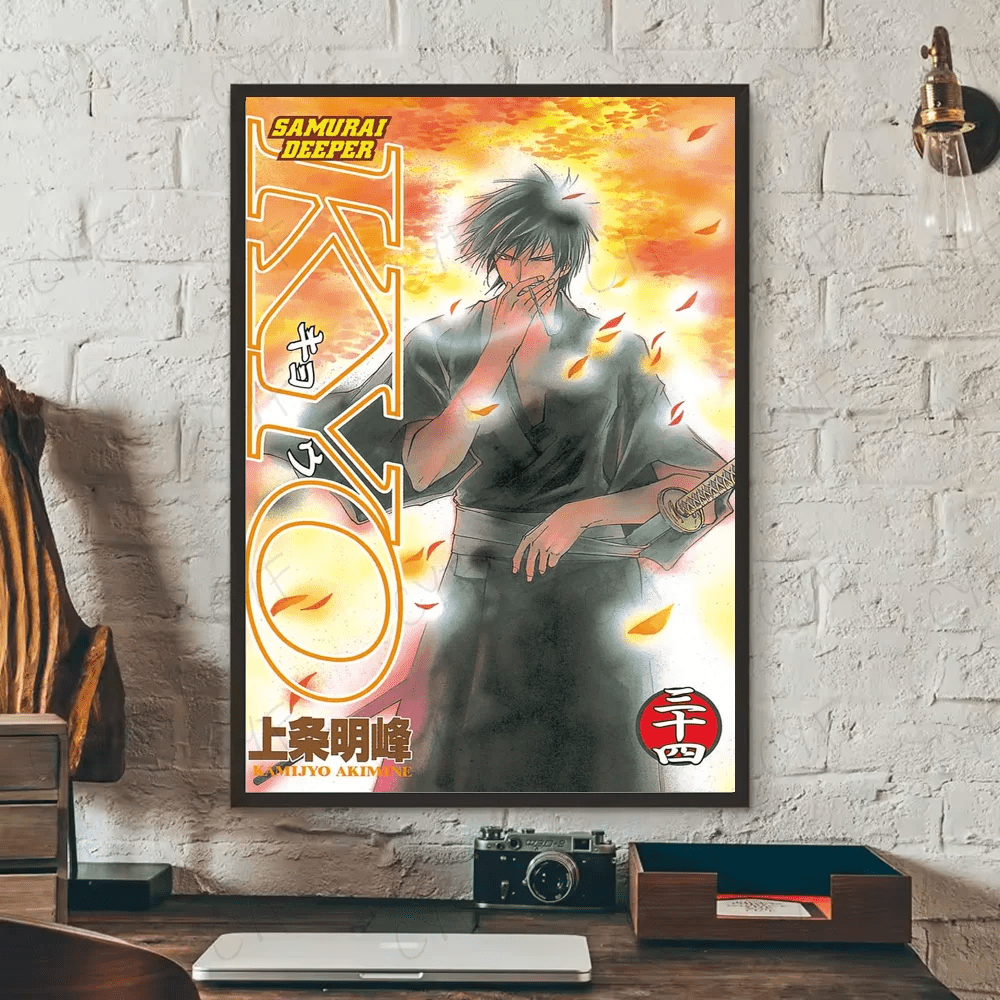 Poster Samurai D Deeper KYOS Tranh Dan Tuong Phong Ngu - Daisan Store