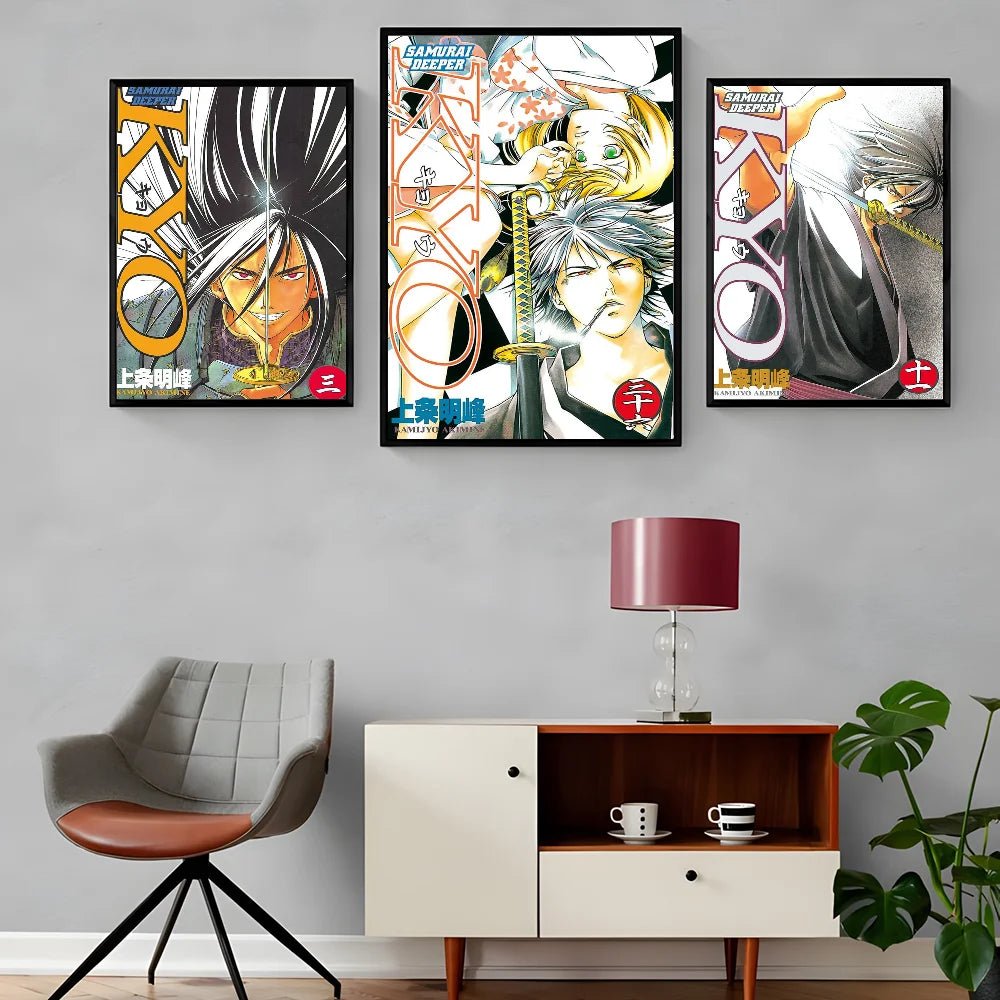 Poster Samurai D Deeper KYOS Tranh Dan Tuong Phong Ngu - Daisan Store