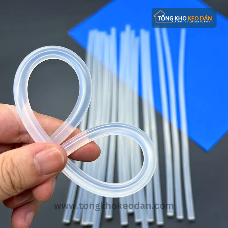 Que Kéo Nến Silicon Nóng Chảy Độ Bám Dính Cao Dùng Cho Xây Dựng Đóng Gói Ngành Gỗ Vận Chuyển Và Thủ Công