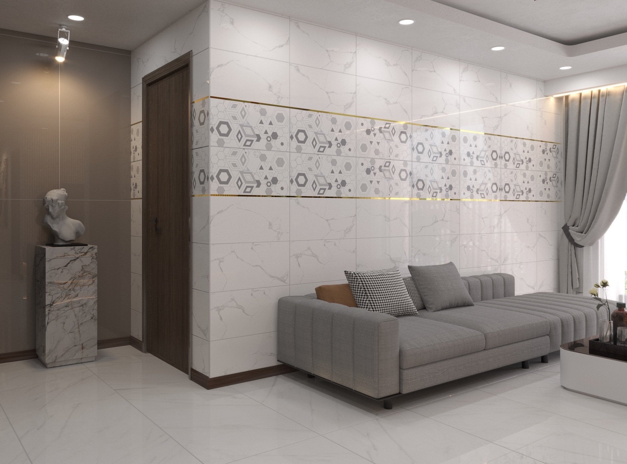 Gạch ốp lát Apodio CG813 CG813D (Bóng)