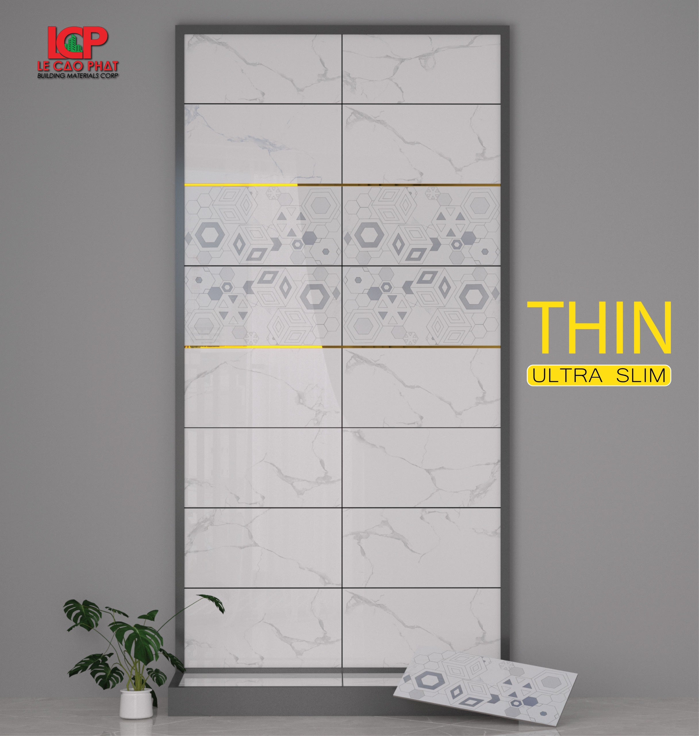 Gạch ốp lát Apodio CG813 CG813D (Bóng)