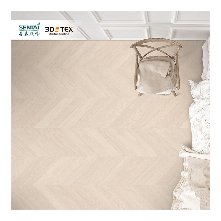 Sàn gỗ kỹ thuật nhiều lớp Herringbone 5mm màu xám sồi Herringbone của Spc Flooring - Daisan Store