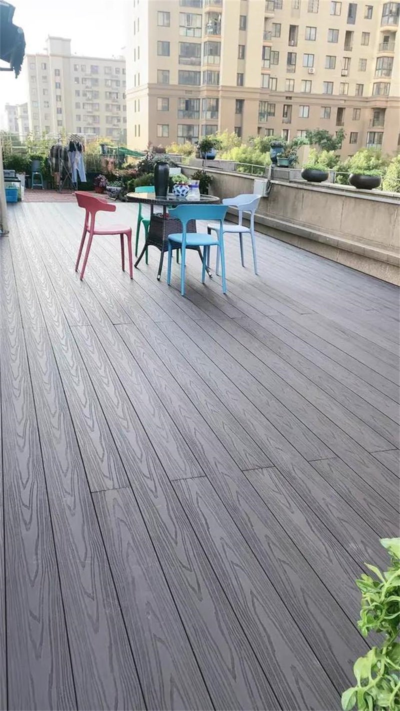 Sàn gỗ nhựa ngoài trời chống thấm, chống ăn mòn, dành cho ban công - Daisan Store