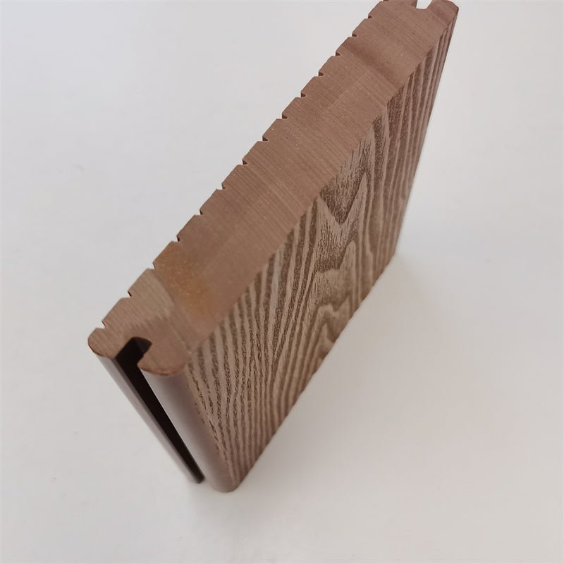 Sàn gỗ nhựa ngoài trời màu tùy chỉnh, lỗ đặc, chống thấm - Daisan Store