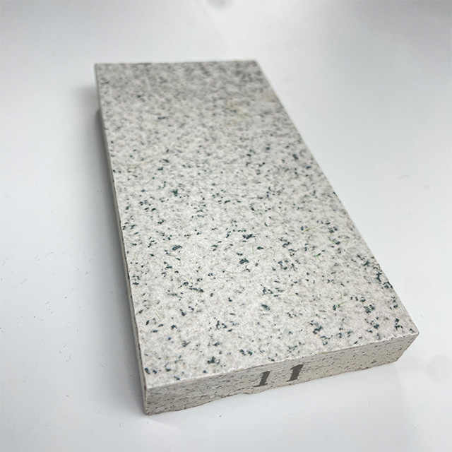 Sàn ngoài trời chống trượt hiện đại bằng gạch sứ lát bề mặt có họa tiết đá granit màu trắng mè dùng cho ngoại thất - Daisan Store