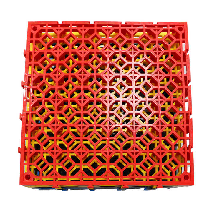 Sàn nhựa nhà kho chịu lực nặng, sàn gara, sàn lưới nhựa liên kết - Daisan Store