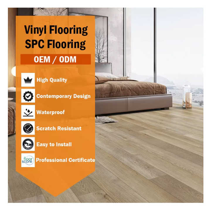 Sàn nhựa Vinyl cao cấp phổ biến nhất Sàn nhựa Vinyl lõi cứng Lvp Spc cao cấp - Daisan Store