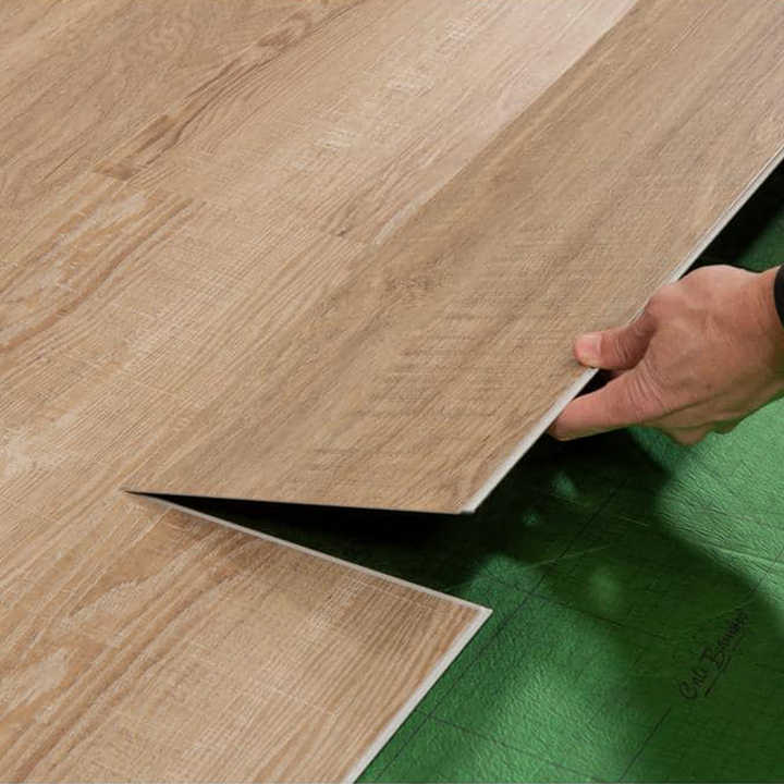 Sàn nhựa Vinyl chống trượt Click Lock 8mm vân đá Vinyl Plank chống thấm nước Spc Click Flooring - Daisan Store