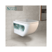 SDAYI Thiết kế mới Mẫu hiện đại Nhà tắm Treo tường Nhà vệ sinh Nhà vệ sinh bằng gốm Treo tường Nhà vệ sinh - Daisan Store